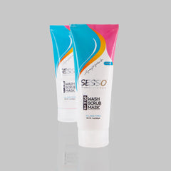 Sesso 3-in-1 Wash Scrub & Mask