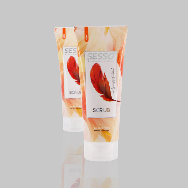Sesso Glowing Feather Face Scrub